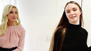 Lexi Lore & Hazel Moore Real Estate Agents Threesome