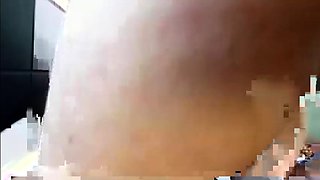 Busty blonde shemale tranny solo plays with toys