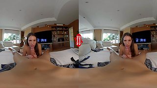 Brunette Siren in Wild Virtual Wife-Swallowing Passion