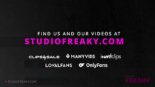 CAGED & ANALLY RUINED: Huge Dildo Pegging, Anal Fisting, Chastity Humiliation