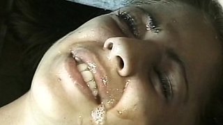 Young nasty blonde seduce an Old guy