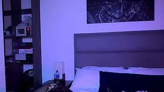 Skinny amateur sucks cock and fingers herself in pov scene