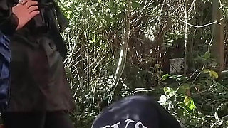 Using a Stranger to Clean Her Muddy Boots