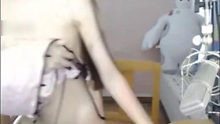 Korean BJ teen plays with dildo: Amateur, Babe  Asian Porn