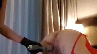 Sissy anal trained by DominaFire