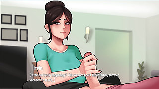 My Stepmom Linda Helps to Reduce My Sexual Tension After Caught Watching Her Jiggling Bouncy Boobs