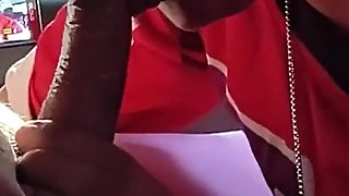 Trying Outdoor Car Blowjob