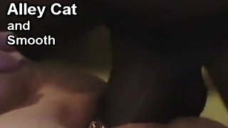 Alley Cat Fucked by Big Black Dick