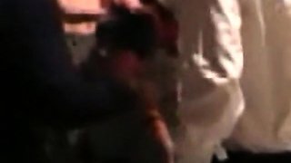 Blonde Milf Aldonze C Gangbanged in Lingerie