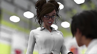 Hentai Sex College 2nd Semester Part 3 - Hot Hentai Girls Push Their Pussies to the Limit in Sex Position Competition!