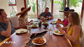 Orgy among libertines vacationing in Mexico