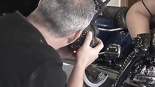 Lady Dee - Photoshoot Backstage From Bikes and Babes TV