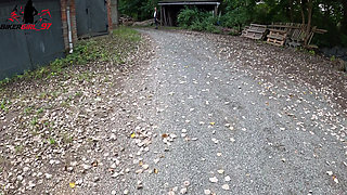 A Piss in the Middle of the Riding Stable.