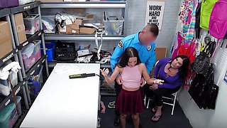Freya Von Doom and Ivy Mae Lynn get banged by cocky LP officer