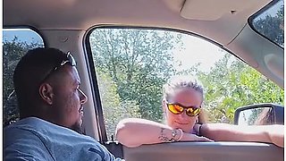 Caught Masturbating In Public And Girl Watches And Films And Tells Him To Keep Going
