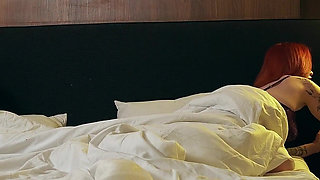 Step Mom Shares Bed with Step Son in 4K Hotel Fantasy-wild Night!