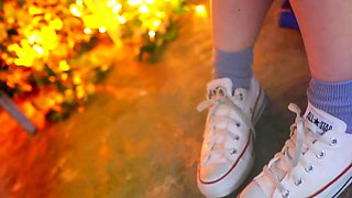 Asian Lesbos w Foot Fetish