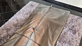 Slave Fixed in Vacuum Bed and Used