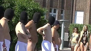 Phoenix + Adreena Outdoor Gangbang