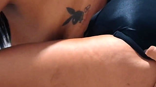 Kitchen Fetish: My Wife in Black Leather Asked for Cock and I Pounded to the Hilt!