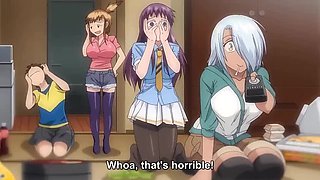 Hot Japanese Harem Sex - Joshi Luck! Episode 5 with Big Tits & Creampie