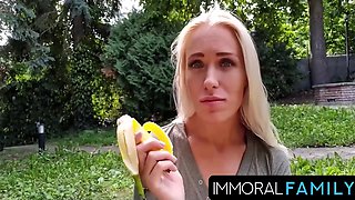 Stepbrother Matt Gets His First Fuck From Angelika! With Angelika Grays And Matt Bird