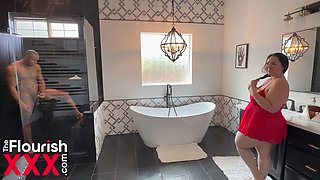Shower Surprise - Milf