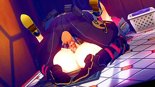 Honkai Star Rail - Ruan Mei Caught Fingering Herself and Fucked on the Spot - 3D Hentai Animations