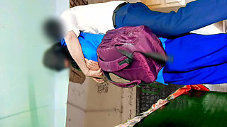 Indian Virgin School Girls First time Sex with Her Boyfriend Indian Desi school viral mms video teacher and student