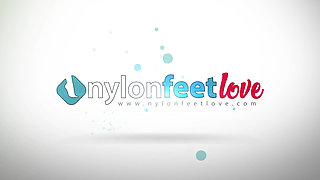 Shoe Play on the Sexytary's First Day at Work