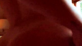 Solo booty assed babe ass toying masturbation in hi def