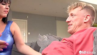 British Milf Montse Swinger In Intense Blowjob - AGEDLOVE