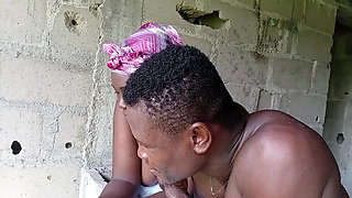 They Were Gisting When Resting From Farming and He Started Touching His Wife They Now Do Quickie