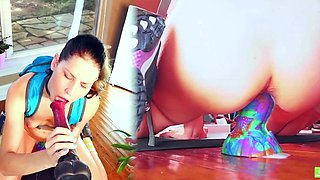 Keri Berry - Nature Girl Spitroast Anal Stretch