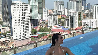 Bikini Tease, Tits Cleavage, Feet, Tits Flash