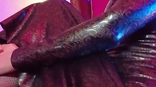 Dominatrix Eva Latex Femdom BDSM Mistress Fetish Dress High Heels Big Ass MILF Hot Rubber