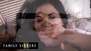 Stepmom wants her stepson to make the first move... and he does