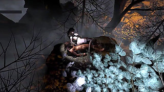 Digital Goddess of Fantasy Flame - 3D Animation Hentai