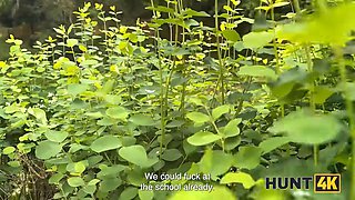 Hunt4k. hunter banging. hot porno with maya