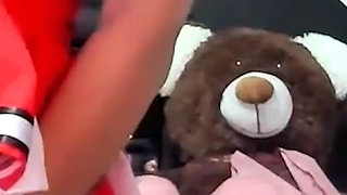 Sexy and Cute Lactating Leni Self Sucks and Sprays Milk