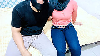 Indonesian Hijab Teen Nadalyne Fucked Rough By Friend After Work - Big Natural Tits Creampie Homemade