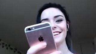 Brunette Solo Webcam Masturbation