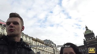 Mademoiselle's public pickups porn by Hunt4k