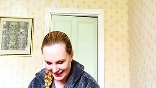 Amateur Mature MILF Striptease On Webcam