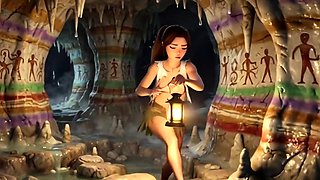 Lara Croft uncovers a mystical Amazon secret - AI Animation
