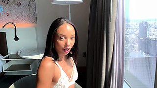 Hot Black Maid Does Some Webcam Black and Ebony