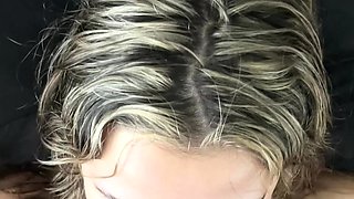 Mexicana blowjob with her big boobs