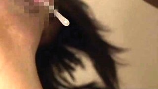 Asian cutie toys smut insertion before hardcore shag