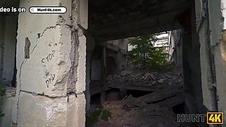 Russian slut gets hot and horny in public & cheats on boyfriend with stranger