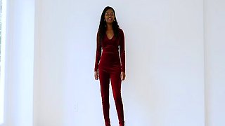 Hot Black Maid Does Some Webcam Black and Ebony